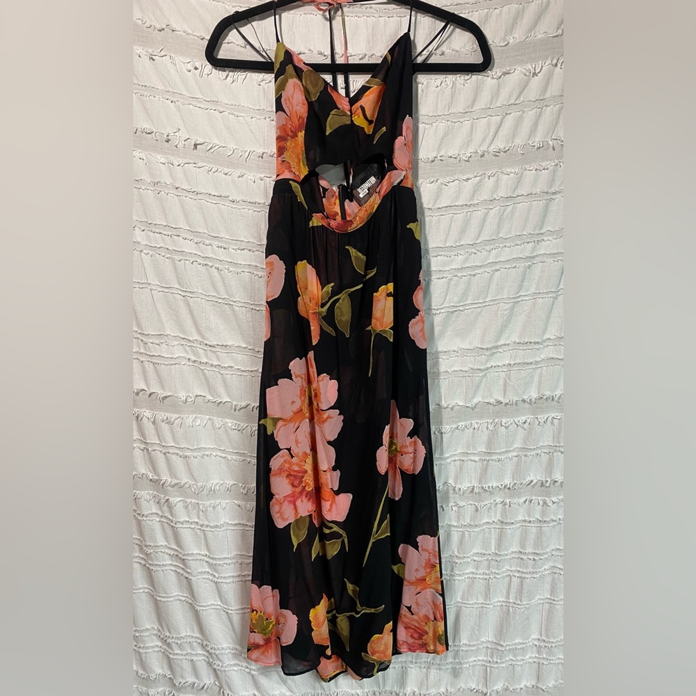 Reformation Addie cutout midi dress